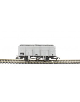 DAPOL OO SCALE WAGON 4F-090-005 9 Plank Open Wagon w/load - BR # E30946- BR Grey