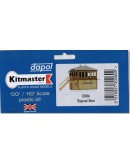 DAPOL KITMASTER OO/HO BUILDING KIT - PLASTIC C006 Signal Box