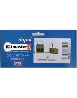 DAPOL KITMASTER OO/HO BUILDING KIT - PLASTIC C011 Trackside Accessories - Buildings [ X 2 ]