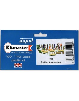 DAPOL KITMASTER OO/HO BUILDING KIT - PLASTIC C012 Station Accessories