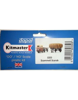 DAPOL KITMASTER OO/HO BUILDING KIT - PLASTIC C033 Scammell Scarab