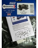 DAPOL KITMASTER OO/HO BUILDING KIT - PLASTIC C034 20 Ton Tanker BP Wagon