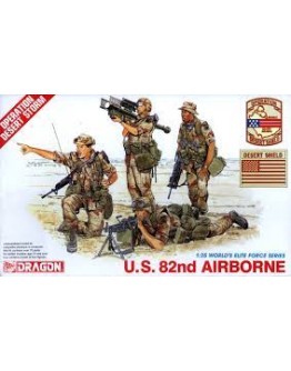 DRAGON 1/35 SCALE MODEL KIT - 3006 - U.S. 82nd AIRBORNE - DESERT STORM DR3006