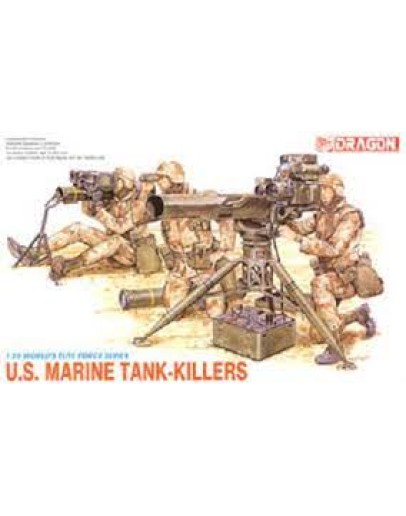 DRAGON 1/35 SCALE MODEL KIT - 3012 - U.S. MARINE TANK KILLERS DR3012