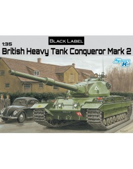 DRAGON 1/35 SCALE MODEL KIT - 3555 - British Heavy Tank Conqueror Mark 2