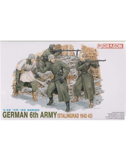 DRAGON 1/35 SCALE MODEL KIT - 6017 - German 6th Army (Stalingrad 1942-43)