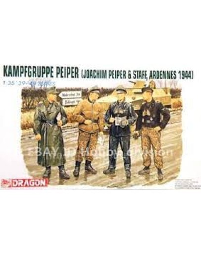 DRAGON 1/35 SCALE MODEL KIT - 6088 KAMPFGRUPPE PEIPER 1944 DR6088