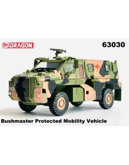 DRAGON 1/72 SCALE PLASTIC STATIC DIPLAY MODEL - 63030 - Bushmaster Protected Mobility Vehicle (Australian Markings)