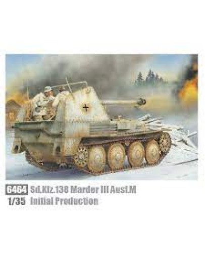 DRAGON 1/35 SCALE MODEL KIT  6464 - SDKFZ MARDER II DR6464