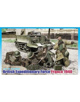 DRAGON 1/35 SCALE MODEL KIT - 6552 - British Expeditionary Force France 1940
