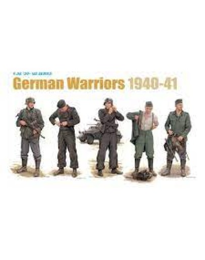 DRAGON 1/35 SCALE MODEL KIT  6574 - GERMAN WARRIORS DR6574