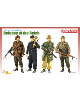 DRAGON 1/35 SCALE MODEL KIT - 6694 - Defense of the Reich