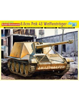 DRAGON 1/35 SCALE MODEL KIT - 6728 - Ardelt-Rheinmetall 8.8cm Pak 43 Waffentrager