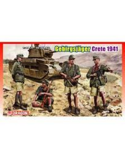 DRAGON 1/35 SCALE MODEL KIT  6742 - GERMANS CRETE DR6742