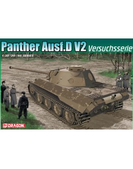 DRAGON 1/35 SCALE MODEL KIT - 6830 - Panther Ausf.D V2 Versuchsserie 