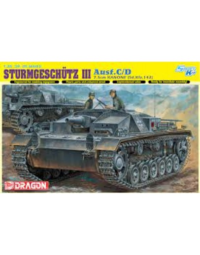 DRAGON 1/35 SCALE MODEL KIT - 6851 - STURM 3C DR6851