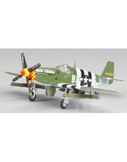 EASY MODEL 1/72 ASSEMBLED PLASTIC MODEL - 36358 - P51-B  MUSTANG OLD CROW EAS36358