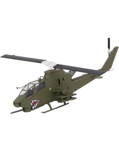EASY MODEL 1/72 ASSEMBLED PLASTIC MODEL - 37098 - AH-1F COBRA US ARMY BASED IN GERMANY - EAS37098