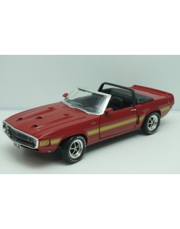 ERTL COLLECTIBLES 1/18 DIE CAST MODEL CAR 7485 - SHELBY CONVERTABLE GT500 (RED) ER7485