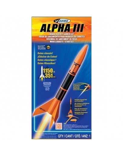 ESTES ROCKET KIT - 1427X - ALPHA III