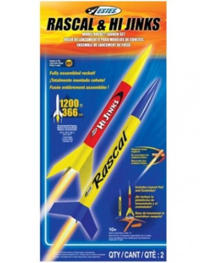 ESTES ROCKET KIT - 1499X - RASCAL & HI JINKS SET