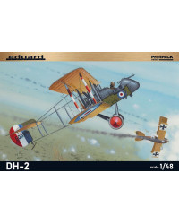 EDUARD 1/48 SCALE PLASTIC MODEL AIRCRAFT KIT - 8094 - ProfiPACK EDITION - DH-2