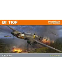 EDUARD 1/48 SCALE PLASTIC MODEL AIRCRAFT KIT - 8207 - ProfiPACK EDITION - MESSERSCHMITT BF 110F