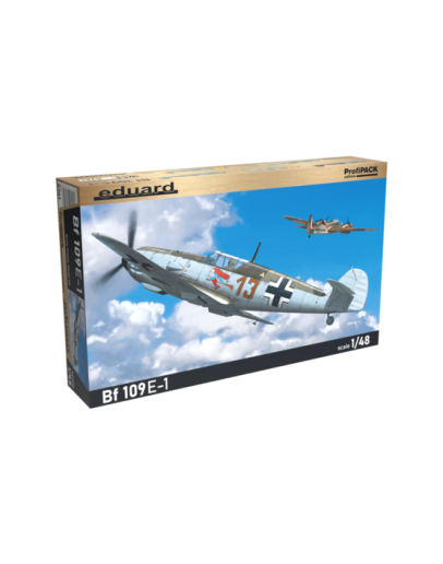 EDUARD 1/48 SCALE PLASTIC MODEL AIRCRAFT KIT - 08261 - ProfiPACK Edition - Bf 109 E-1