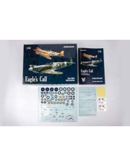 EDUARD 1/48 SCALE PLASTIC MODEL AIRCRAFT KIT - 11149 - LIMITED EDITION DUEL COMBO - EAGLES CALL SPITFIRE MK V FLOWN BY US PILOTS IN THE RAF & USAAF
