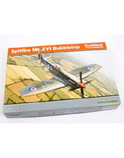 EDUARD 1/72 SCALE PLASTIC MODEL AIRCRAFT KIT - ED70126 - ProfiPACK Edition SPITFIRE MK16 RAF WW2 - ED70126