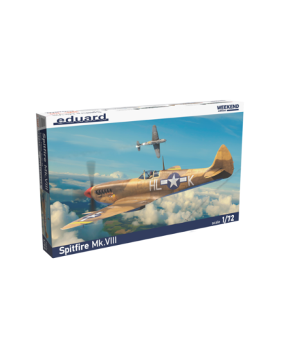 EDUARD 1/72 SCALE PLASTIC MODEL AIRCRAFT KIT - 7462 - WEEKEND EDITION - Spitfire Mk.VII (RAAF Markings included)