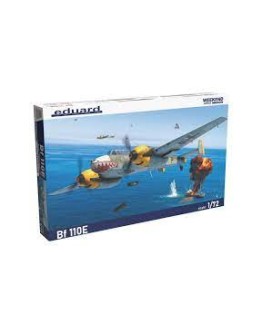EDUARD 1/72 SCALE PLASTIC MODEL AIRCRAFT KIT - 7464 - WEEKEND EDITION BF110E  ED7464