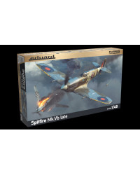 EDUARD 1/48 SCALE PLASTIC MODEL AIRCRAFT KIT - 82156 - ProfiPACK EDITION - SUPERMARINE SPITFIRE MK. VB LATE
