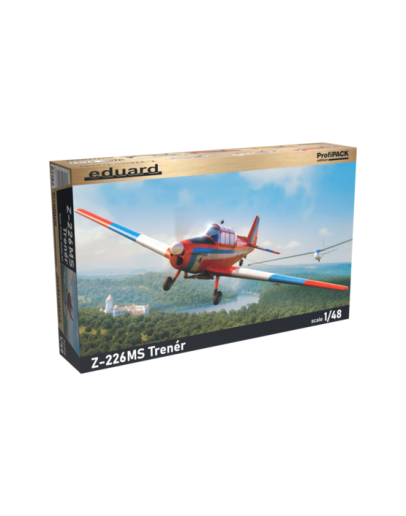 EDUARD 1/48 SCALE PLASTIC MODEL AIRCRAFT KIT - 82182 - ProfiPACK Edition - Z-226MS Trener