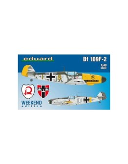 EDUARD 1/48 SCALE PLASTIC MODEL AIRCRAFT KIT - ED84147 - WEEKEND EDITION MESSERSCHMITT BF 109 F-2 - ED84147