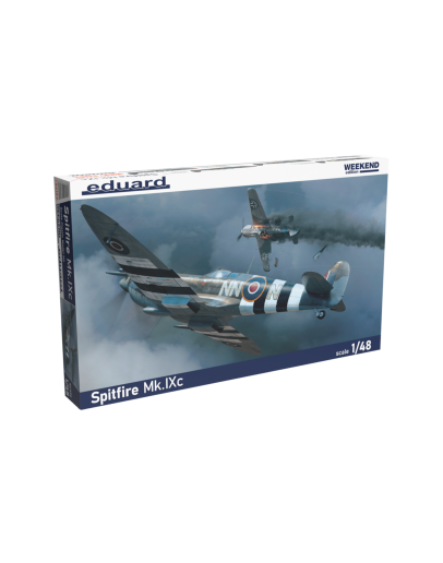 EDUARD 1/48 SCALE PLASTIC MODEL AIRCRAFT KIT - 84183 - Weekend Edition - Spitfire Mk.IXc