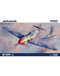 EDUARD 1/48 SCALE PLASTIC MODEL AIRCRAFT KIT - 84197 -WEEKEND EDITION - MESSERSCHMITT BF-109K-4