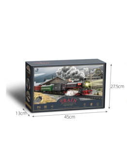 FENMING OO SCALE TRAIN SET - FT9072B1 RC STEAM TRAIN SET WITH LIGHTS & STEAM EFFECT