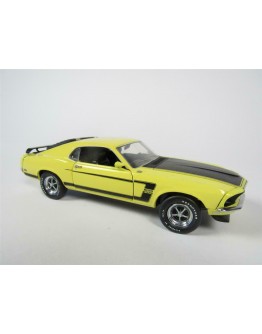 FRANKLIN MINT 1/24 DIE-CAST 1969 MUSTANG BOSS 302   FMWH07