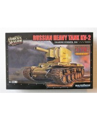 FORCES OF VALOR 1/72 SCALE PLASTIC MODEL KIT - 873003A - RUSSIAN HEAVY TANK KV-2 - FOV373003A 