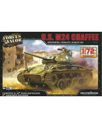 FORCES OF VALOR 1/72 SCALE PLASTIC MODEL KIT - 873014A - U.S. M24 Chaffee