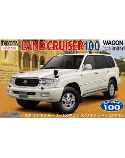 FUJIMI 1/24 PLASTIC CAR KIT - 03800 -TOYOTA LANDCRUISER VX WAGON 02 FU03800