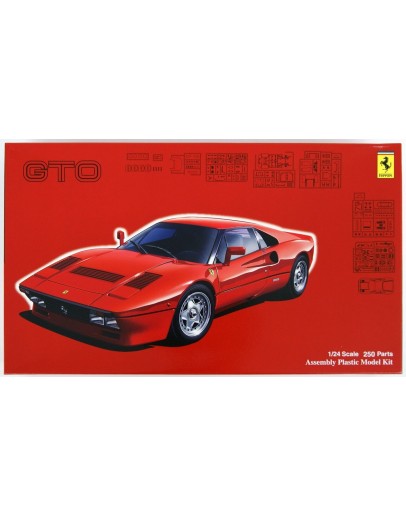 FUJIMI 1/24 PLASTIC CAR KIT - 12627 - FERRARI GTO