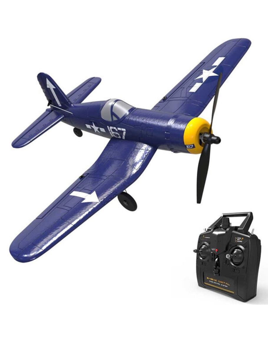 Volantex RC F4U Corsair 3CH RTF EPP Plane w/ Gyro 2.4GHz for Kids & Beginners