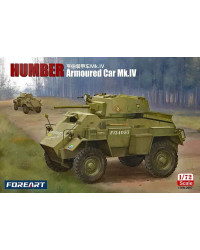 FOREART 1/72 SCALE PLASTIC MODEL MILITARY KIT - 2007 - HUMBER ARMORED CAR MK.IV