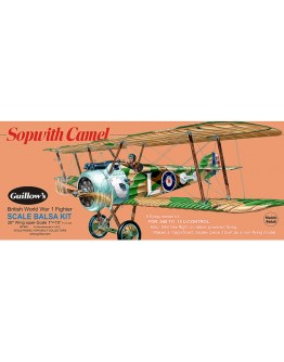 GUILLOWS BALSA AIRCRAFT - 0801 - SOPWITH CAMEL