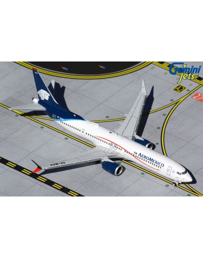 GEMINI JETS 1/400 SCALE DIE-CAST MODEL - GJAMX2003 - Aeromexico Boeing 737 MAX 9