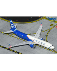 GEMINI JETS 1/400 SCALE DIE-CAST MODEL - GJASA2258 - Alaska Airlines Boeing 737 MAX8 (Honoring those who Serve)