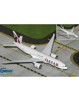 GEMINI JETS 1/400 SCALE DIE-CAST MODEL - GJQAC2145 - Qatar Airways Cargo Boeing 777LRF