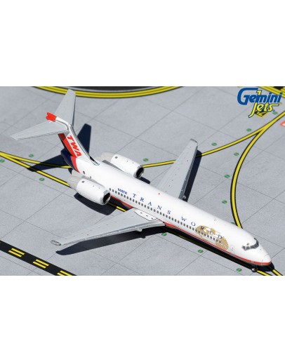 GEMINI JETS 1/400 SCALE DIE-CAST MODEL - GJTWA2008 - Trans World Airlines (TWA) Boeing 717-200